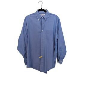 Brooks Brothers Men's Blue Shirt , Size 16-32/33, 100% Cotton Oxford